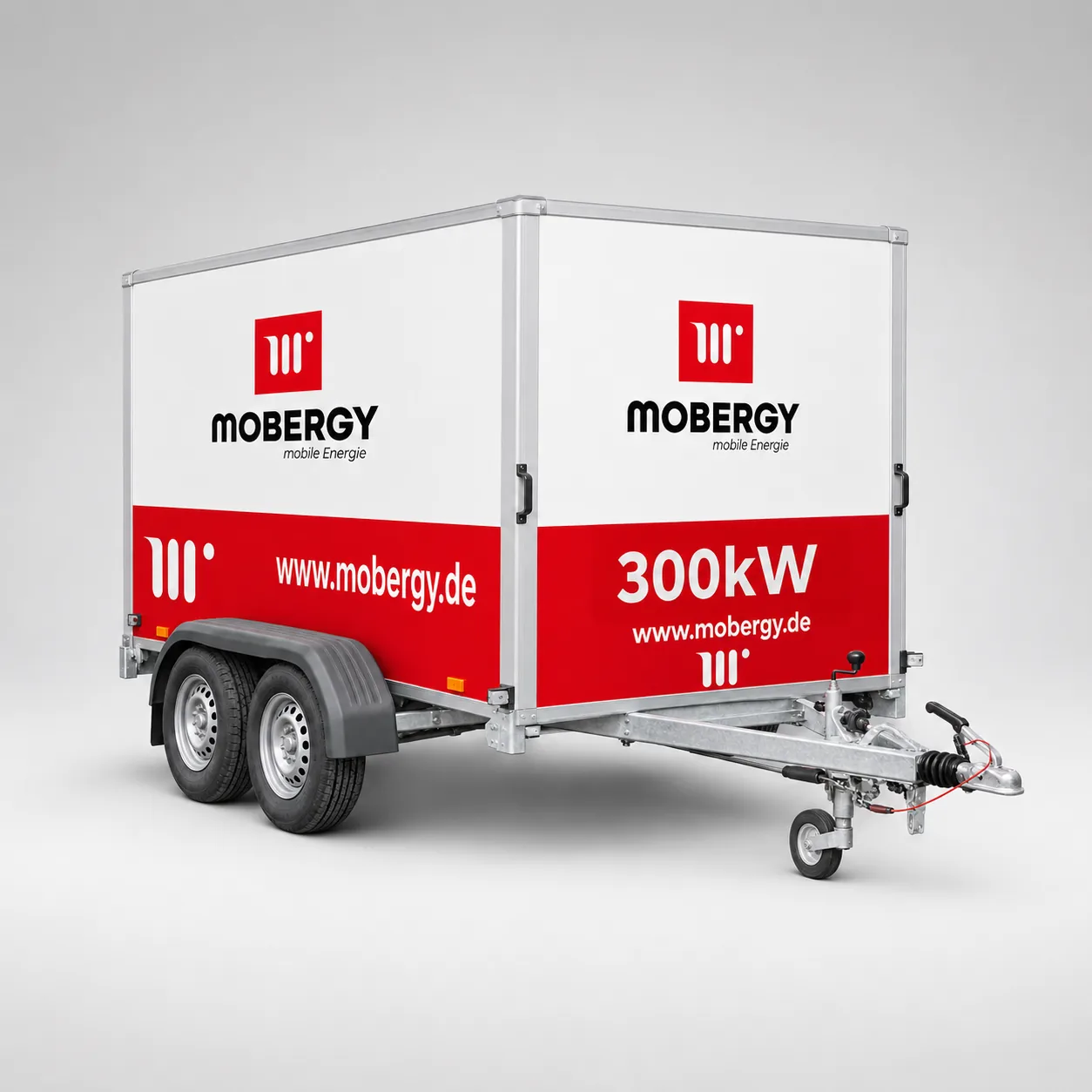 Heizzentrale 300 kW — Mietgerät von Mobergy